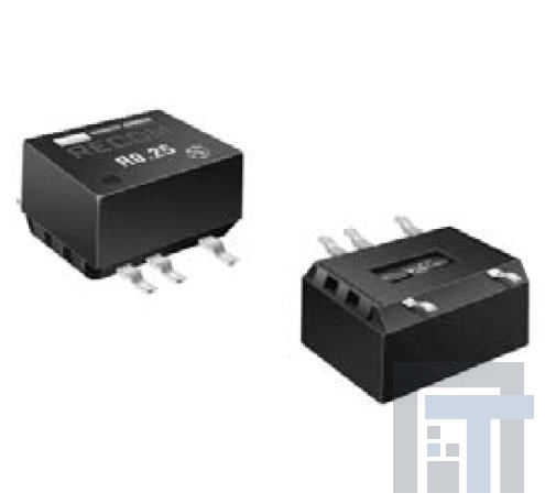 r0.25d12-2412 Преобразователи постоянного тока в постоянный с изоляцией CONV DC/DC 0.25W 24VIN +/-12VOUT