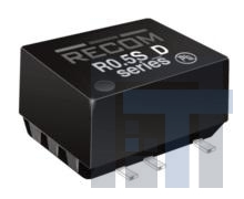r0.5s-2412 Преобразователи постоянного тока в постоянный с изоляцией 0.5W 24V 12V SMD 1kV unreg