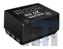 r0.5z-2405 Преобразователи постоянного тока в постоянный с изоляцией 0.5W DC/DC-Convertr ECONOLINE SMD 1kVreg