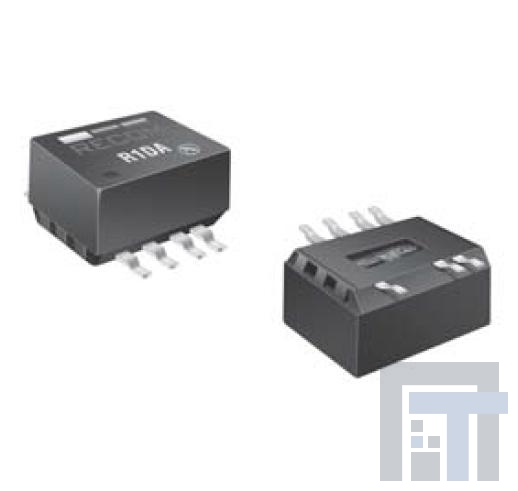 R1DA-121212-P Преобразователи постоянного тока в постоянный с изоляцией CONV DC/DC 1W 12VIN 12/12VOUT