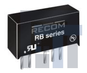 RB-1205D Преобразователи постоянного тока в постоянный с изоляцией 1W DC/DC 1kV UNREG 12Vin +/-5Vout