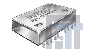 REC10-1212SRW-H3-A-M-X2 Преобразователи постоянного тока в постоянный с изоляцией 10W DC/DC 3kV REG 9-18Vin 12Vout