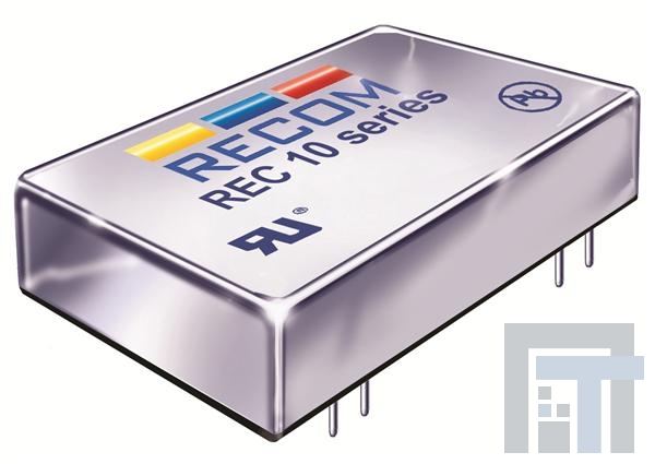 REC10-1215D-H3-M Преобразователи постоянного тока в постоянный с изоляцией 10W 9-18VIN +/-15V THT
