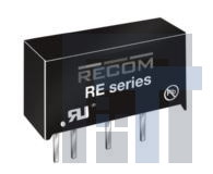 REE-0505S Преобразователи постоянного тока в постоянный с изоляцией 1W 5Vin 5VOUT DC/DC CONVERTER SIP7