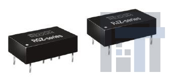 rjz-3.312s-hp Преобразователи постоянного тока в постоянный с изоляцией 2WDC/DC 4kV UNREG 3.3Vin 12Vout