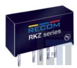 RKZ-2412S-HP Преобразователи постоянного тока в постоянный с изоляцией 2W 24Vin 12Vout 168mA SIP7