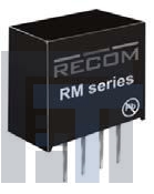 ro-053.3s Преобразователи постоянного тока в постоянный с изоляцией 1W DC/DC 1kV UNREG 5Vin 3.3Vout