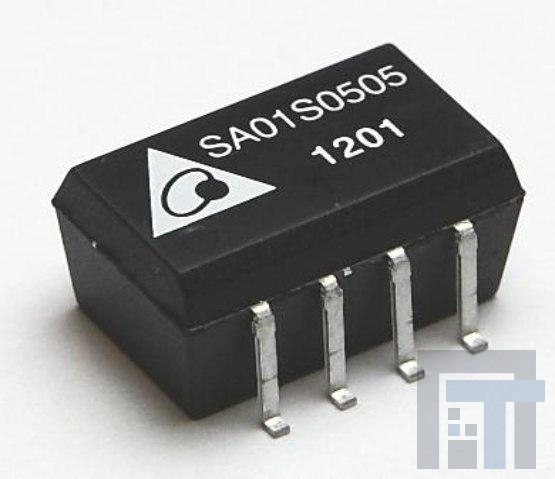 SA01D0505A Преобразователи постоянного тока в постоянный с изоляцией DCDC CONVERTER +/-5Vout 1W