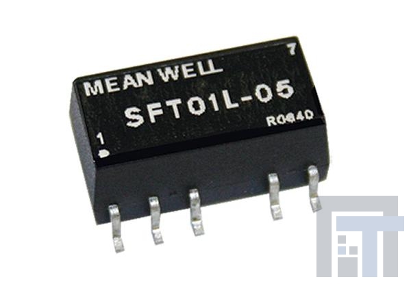 SFT01L-05 Преобразователи постоянного тока в постоянный с изоляцией 1W 5V/0-200mA