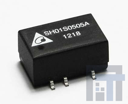 SH01D0505A Преобразователи постоянного тока в постоянный с изоляцией DCDC CONVERTER +/-5Vout 1W