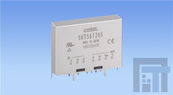 SUTS62412 Преобразователи постоянного тока в постоянный с изоляцией 6W 12V 0.5A Through Hole