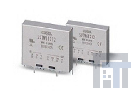 SUTW100512 Преобразователи постоянного тока в постоянный с изоляцией 10W 12V 0.45A Through Hole