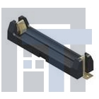 1024 Контакты, защелки, держатели и пружины для цилиндрических батарей AA Battery Holder SMT