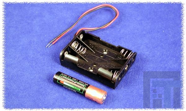 BH3AAAW Контакты, защелки, держатели и пружины для цилиндрических батарей Battery Holder Kit For 3 AAA Cell
