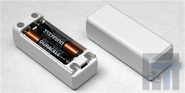 S1A-281109 Кожухи для батарей Compact ABS White w/ BattComp 2.8x1.1x.9