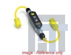 130153-0113 Сетевые удлинители  2' Lng Manual Reset 20 A/120 V GFCI