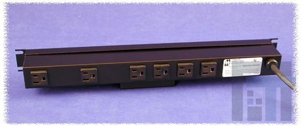 1582T6A1BKAM Сетевые удлинители  Power Outlet Strip