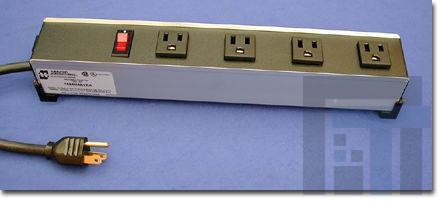 1584H4A1RA Сетевые удлинители  Power Outlet Strip 4-Outlet, 6' Cord