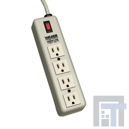 4SPDX Сетевые удлинители  4 Outlet 6' Cord