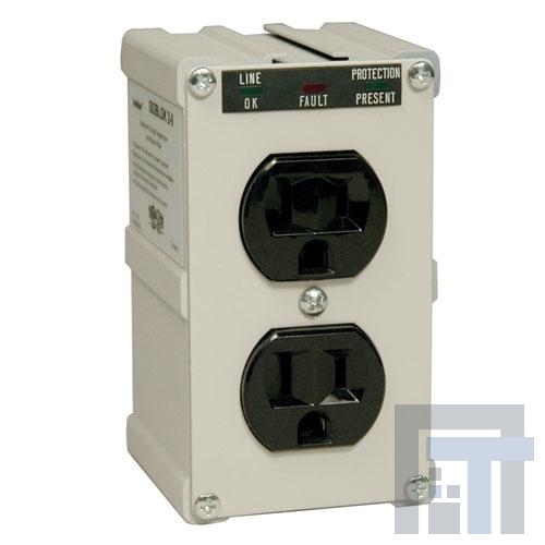 ISOBLOK2-0 Сетевые удлинители  2 OUTLET PLUG-IN