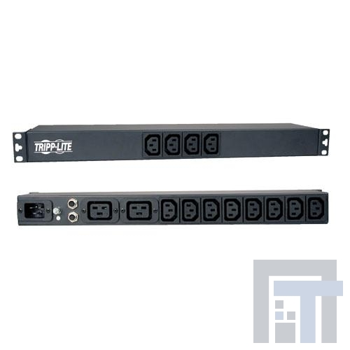 PDU12IEC Сетевые удлинители  PDU 100V-240V 16A C13/C19/C20 Horz1URM