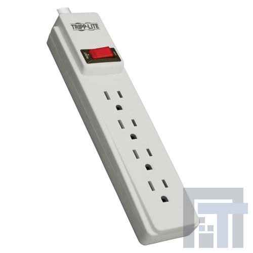 PS410 Сетевые удлинители  Power Strip 120V 5-15R 4 Outlet-10 Ft