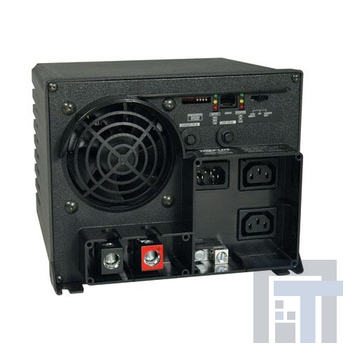 APSX1250 Инвертирующие усилители мощности 1250 continuous watts 1875 overpower watts 2500 doubleboost watts 2 ac outlets 1250VA, 12V DC, RJ45 remote port. 30/7.5-amp (selectable) regulated charger.