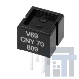 CNY70 Оптические переключатели, рефлексивные, на фототранзисторах Reflective Optical Sensor w/Trans Out