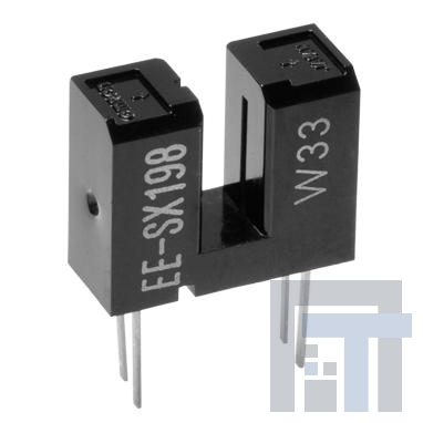 EE-SX198 Оптические переключатели, передаточные, на фототранзисторах Hi Res .5mm Aper PCB 3mm Wide Slot