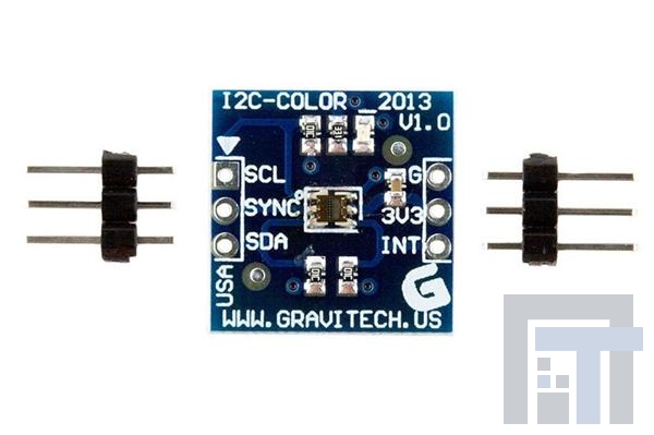 I2C-COLOR Светочувствительные матрицы и колориметрические датчики 12C 16-BIT color level sensor RGBC