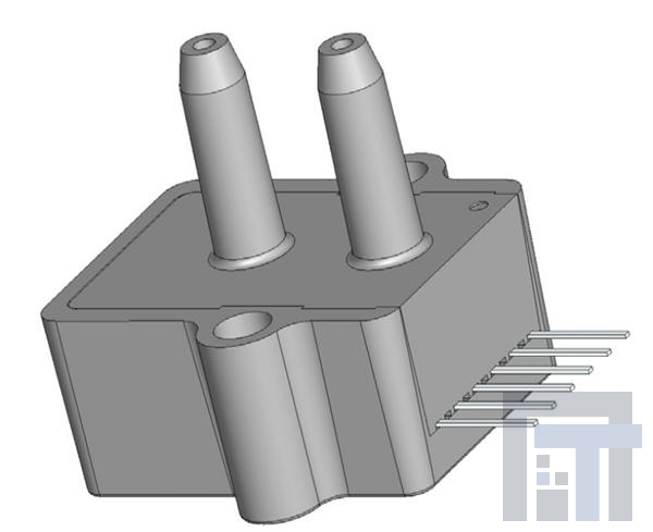 1-psi-gdip-cgrade-mv Датчики давления для монтажа на плате 1psi Gauge Millivolt Out