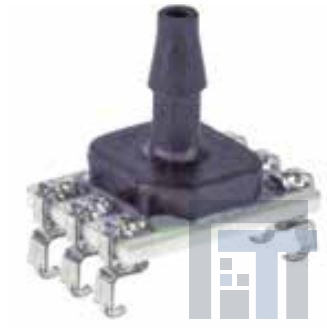 ABPMAND001PG2A3 Датчики давления для монтажа на плате SMT,Axial Port,1PSIG I2C, 10% to 90%,3.3V