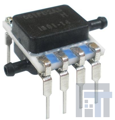 HSCDDRN001BDSA5 Датчики давления для монтажа на плате Dual Rad Port,Op Sid DIP,1 Bar, Diff, 5V