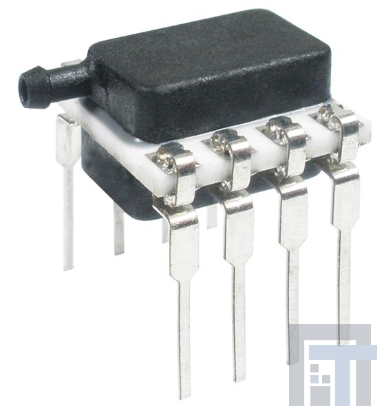 HSCDRNN100MDSA5 Датчики давления для монтажа на плате Dip,Sing Radial Barb 100mBar Differ,5V