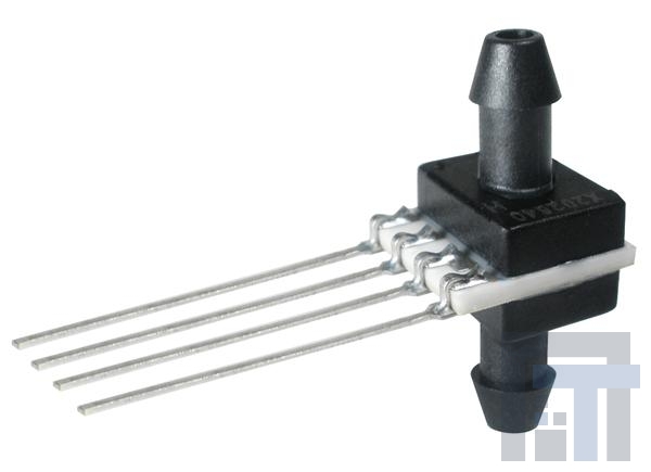 HSCSAAD010ND2A3 Датчики давления для монтажа на плате SIP, Dual Axial Barb 10 inH2O,Differ,3.3V