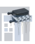 NSCDRRN002NDUNV Датчики давления для монтажа на плате DIP DualRadBarb Same Side +/-2 inH2O Diff