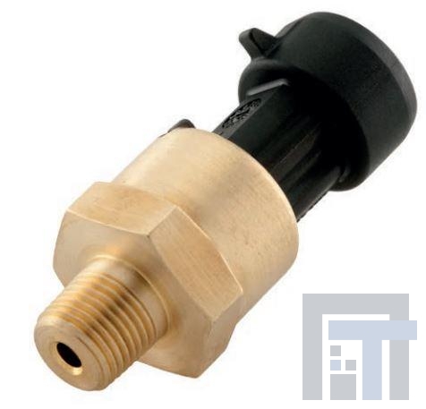 p500-1.6b-a-d1a Промышленные датчики давления Pressure sensor 0 - 1.6 Bar absolute, fluorocarbon, 1/4 18 NPT ext threads, with matting connector 12