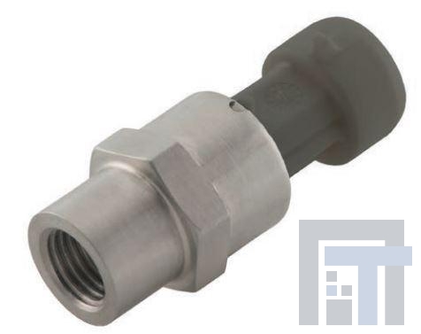 p528-100-a-c1a Промышленные датчики давления Pressure sensor 0-100 PSI absolute, neoprene seal, 1/4 18 NPT ext threads, with matting connector 12