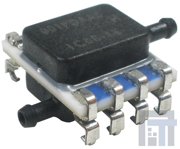 SSCMDRN010NG2A3 Датчики давления для монтажа на плате SMT, Dual Rad Barbed 10 in H2O,Gage,3.3V