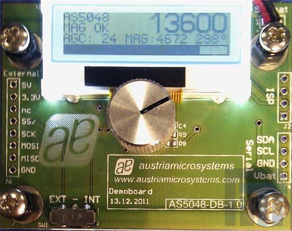 AS5048-TS-EK-DB Инструменты разработки магнитного датчика Demo Board