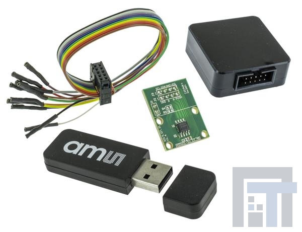 AS5601-SO-EK-ST Инструменты разработки магнитного датчика 12-Bit Rotary Sensor Eval Kit USB I&P Box