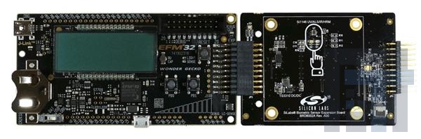 BIOMETRIC-EXP-EVB Инструменты разработки многофункционального датчика EXP board EFM32WG-STK3800