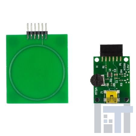 DM160220 Средства разработки тактильных датчиков MTCH101 Touch Sensing Demo Board