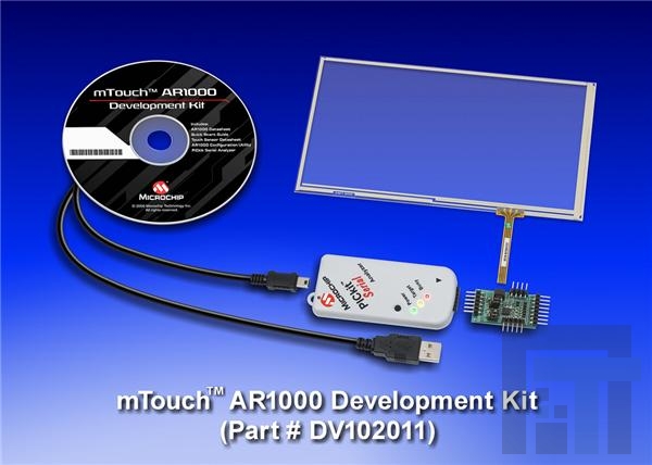 DV102011 Средства разработки тактильных датчиков mTouch AR1000 Dev Kit