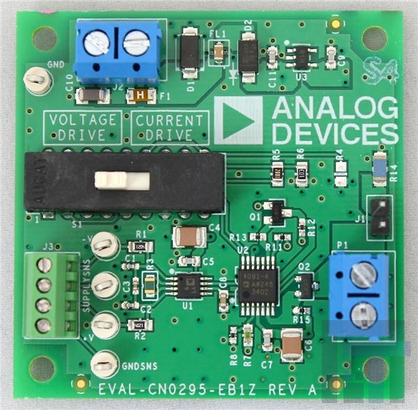 EVAL-CN0295-EB1Z Инструменты разработки датчика давления 4-20m ANon-Loop PWR I/Vpresure Sens
