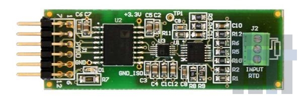 EVAL-CN0337-PMDZ Инструменты разработки температурного датчика RTD/Pt100 Input Iso SPI output