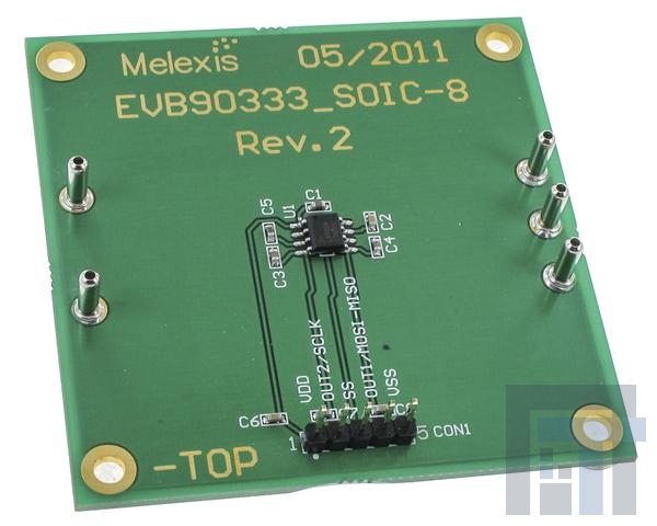EVB90333-DC Инструменты разработки магнитного датчика Evaluation board for MLX90333xDC