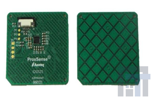 IQS525-TP43L-S Средства разработки тактильных датчиков Compact Trackpad w/Tactile Nav Keys