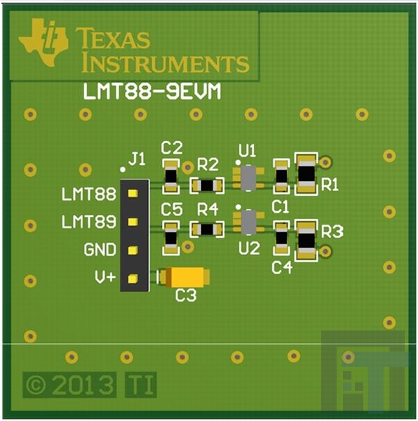 LMT88-9EVM Инструменты разработки температурного датчика LMT88-9EVM Temp Sensor EVM
