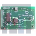 MCP9800DM-DL Инструменты разработки температурного датчика MCP9800 Temp Data Logger Demo BRD